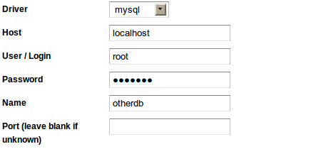 Connection to DB
